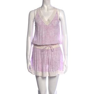 Poupette St Barth Tent Dress Lavender Size S
